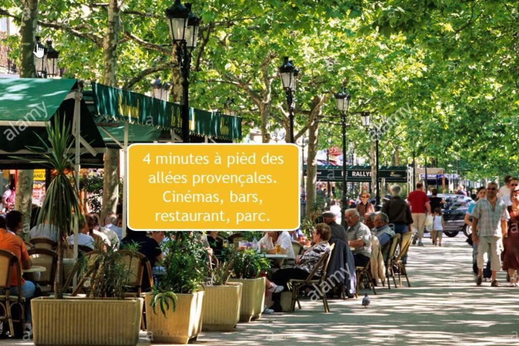 Loft 5* Centre, Terras. Park Babyfoot Clim Velos Montelimar Exterior photo