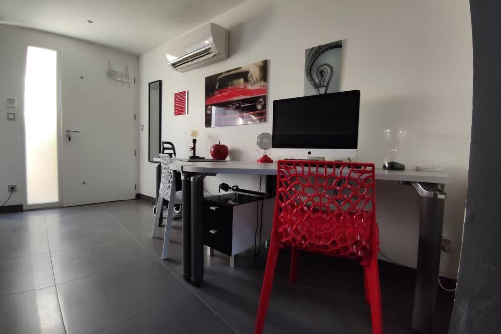 Loft 5* Centre, Terras. Park Babyfoot Clim Velos Montelimar Exterior photo